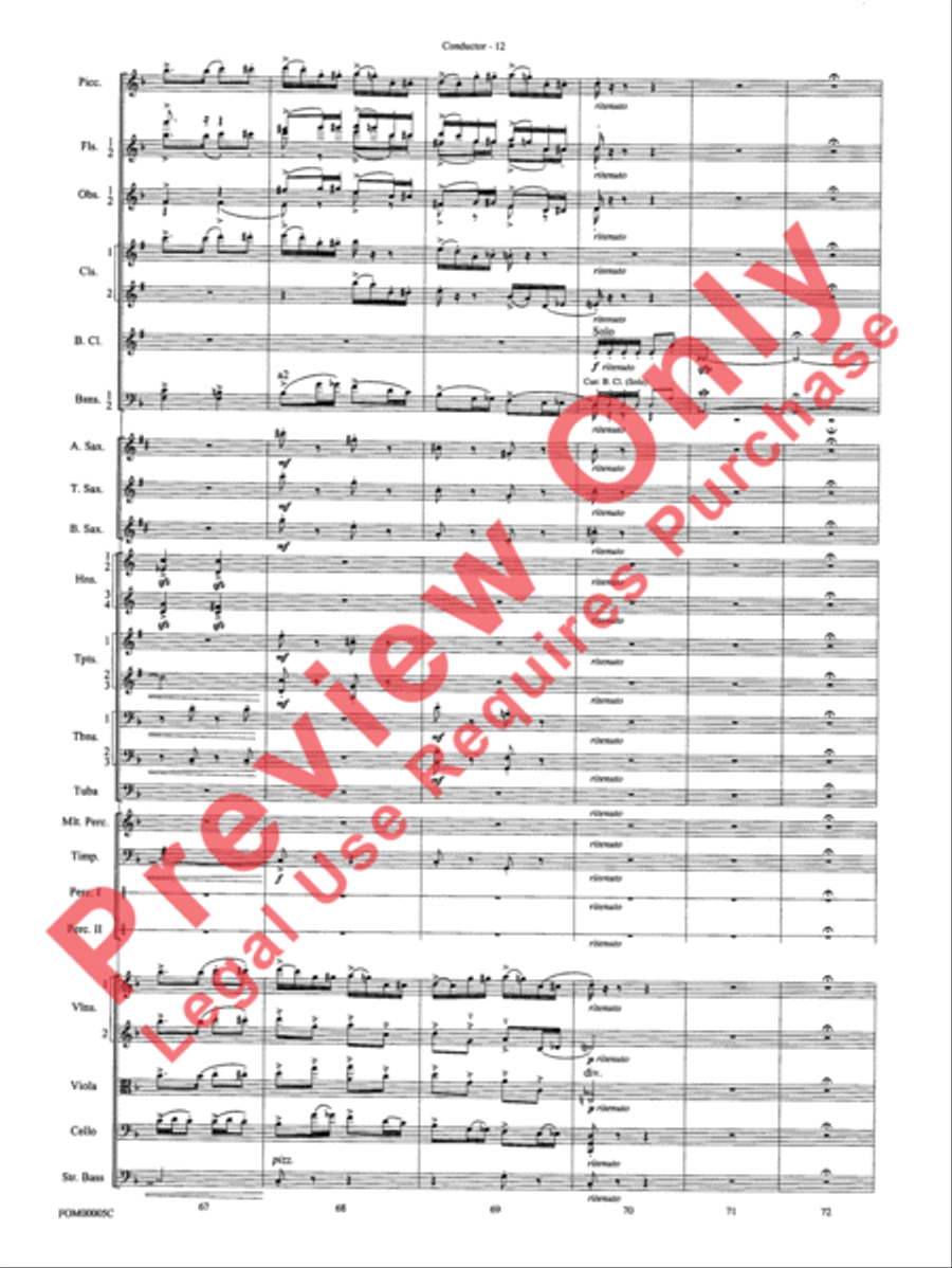 An American in Paris Suite Full Orchestra scores gallery preview page 15