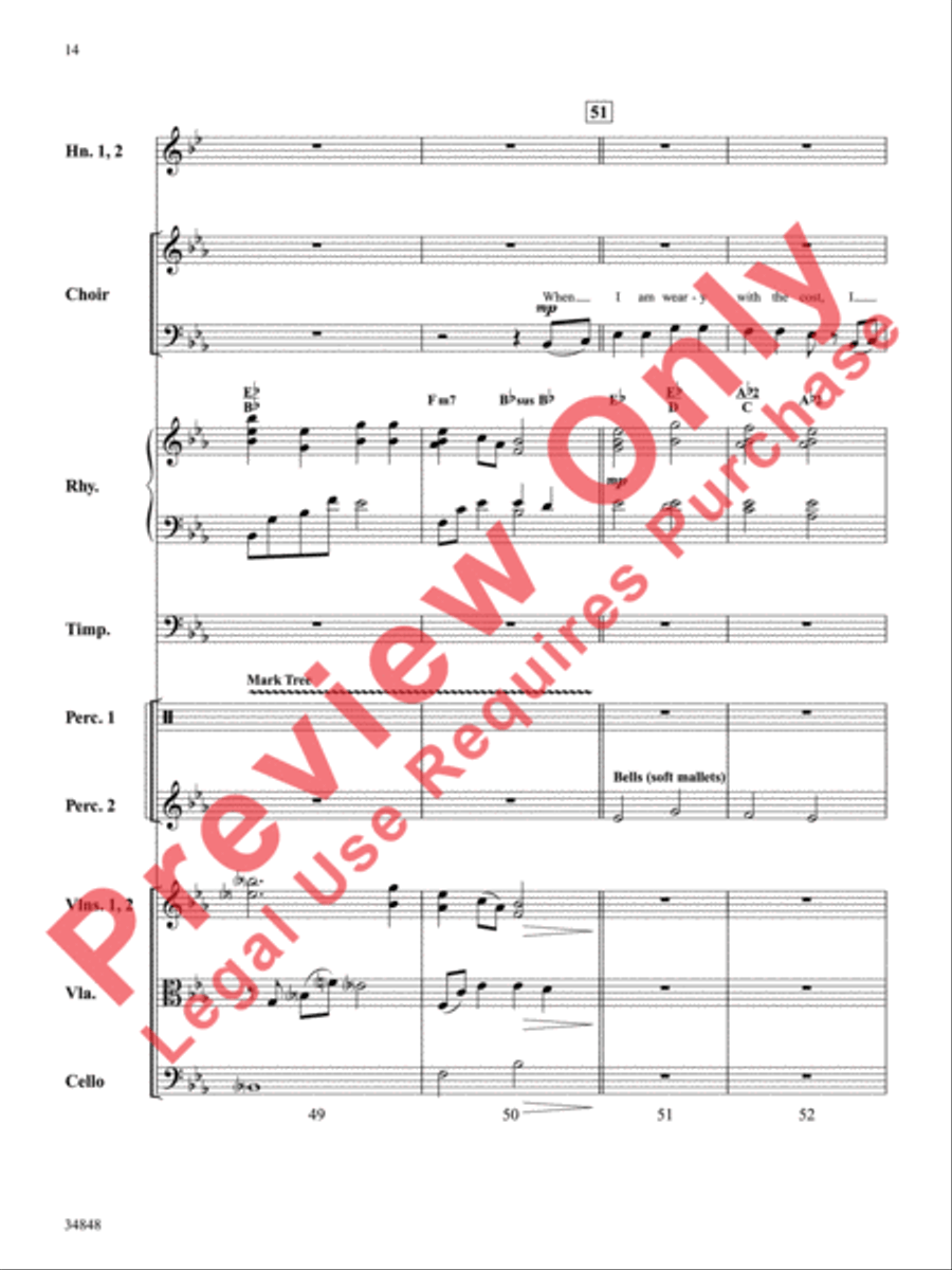 When Trials Come When Trials Come Choir scores gallery preview page 15