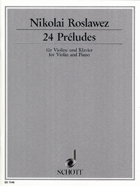 24 Preludes (Piano / Violin)