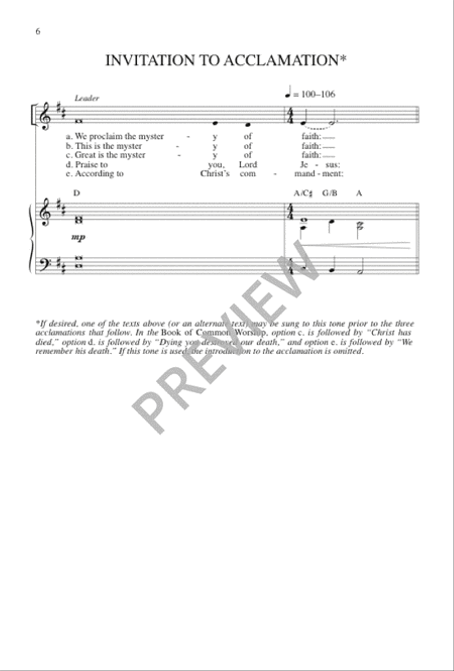 Joy and Peace - Choral / Accompaniment edition 3-Part scores gallery preview page 7