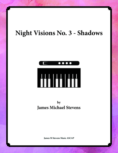 Night Visions No. 3 - Shadows - Flute & Piano image number null