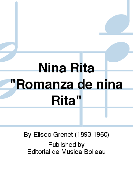 Nina Rita "Romanza de nina Rita"
