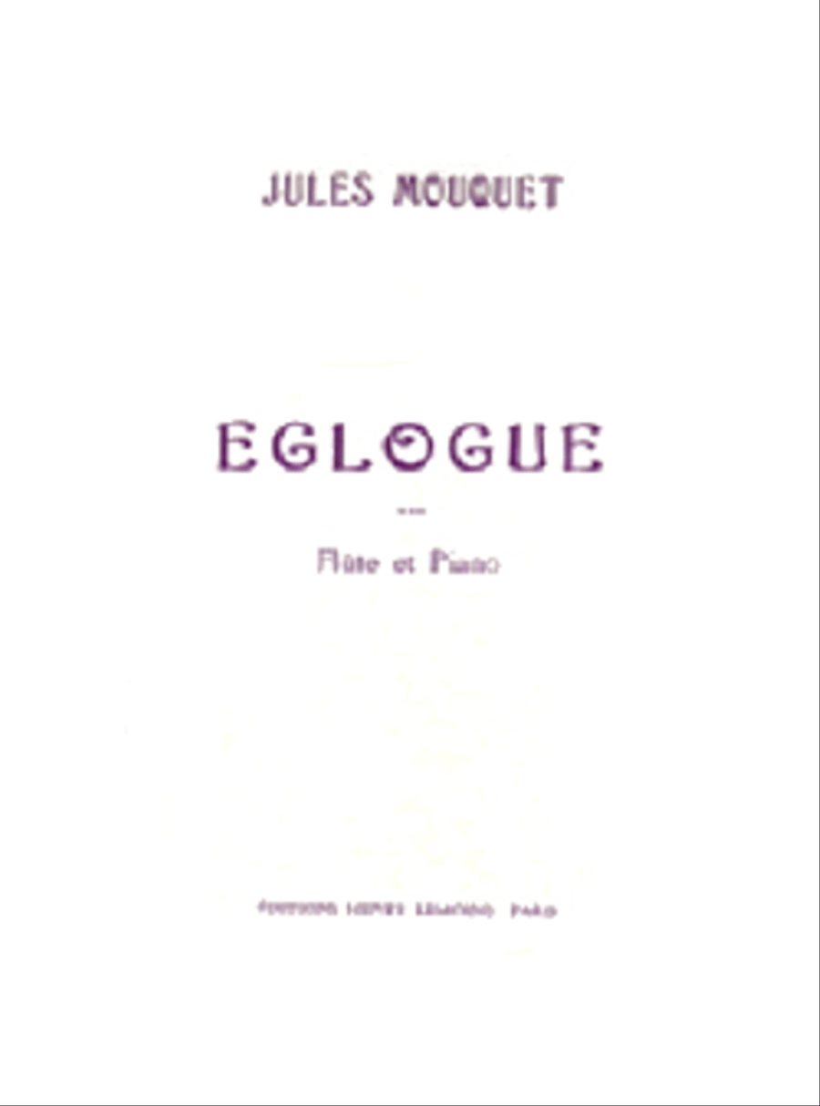 Book cover for Eglogue Op. 29