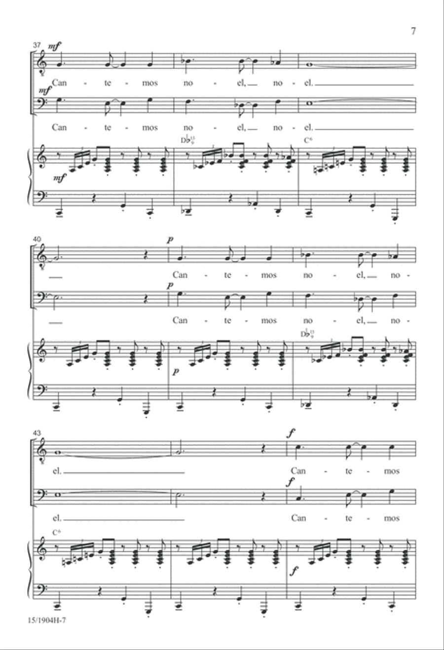 Latin American Christmas TB scores gallery preview page 7