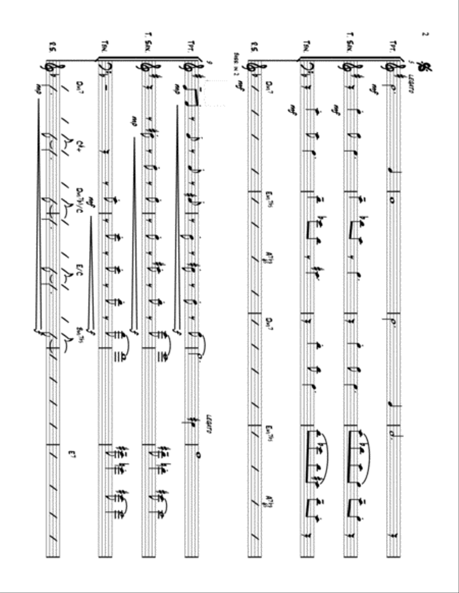 Yesterdays Jazz Ensemble scores gallery preview page 4