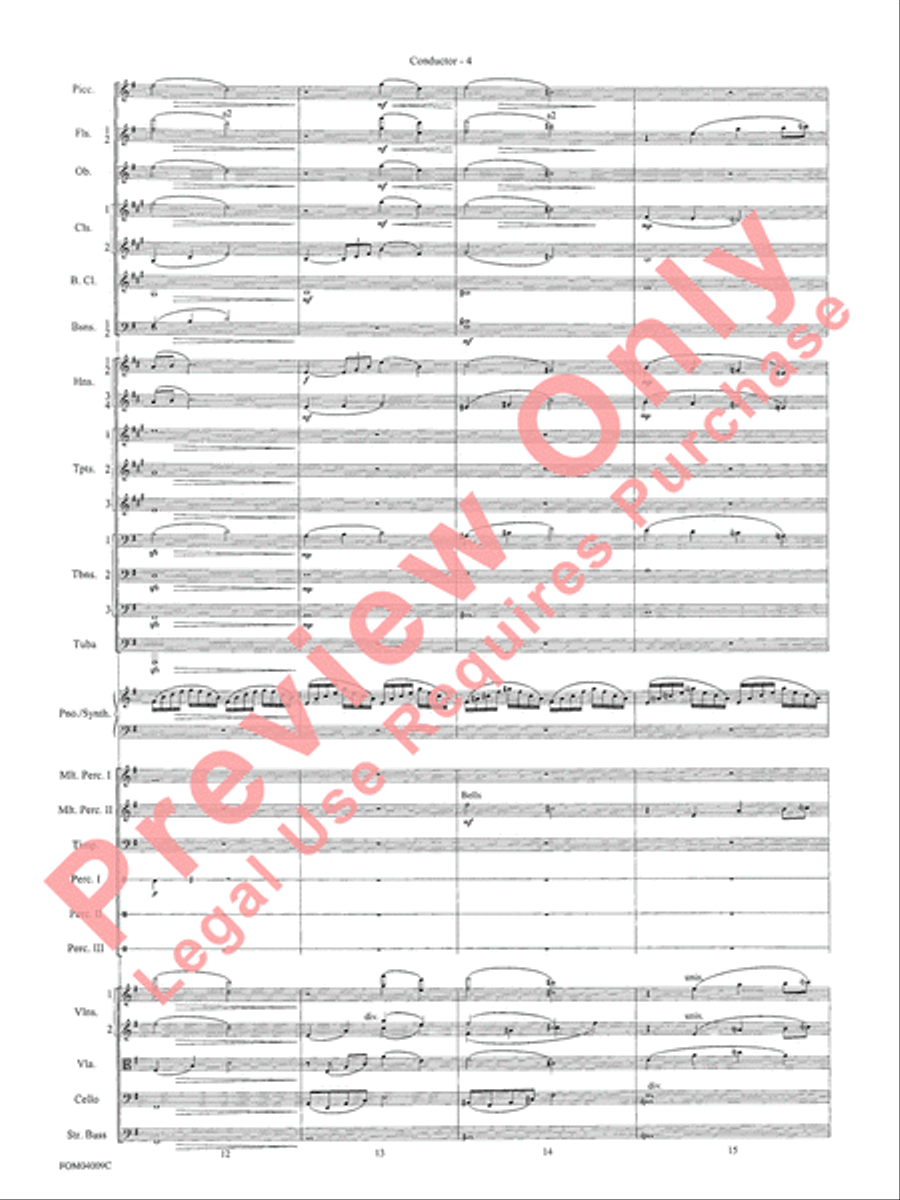 The Polar Express, Concert Suite from Full Orchestra scores gallery preview page 7
