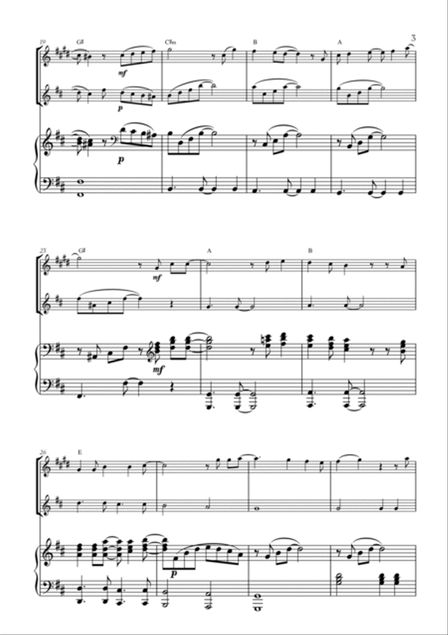 Mary, Did You Know? Flute scores gallery preview page 3