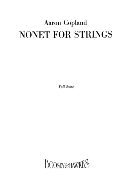 Nonet for Strings
