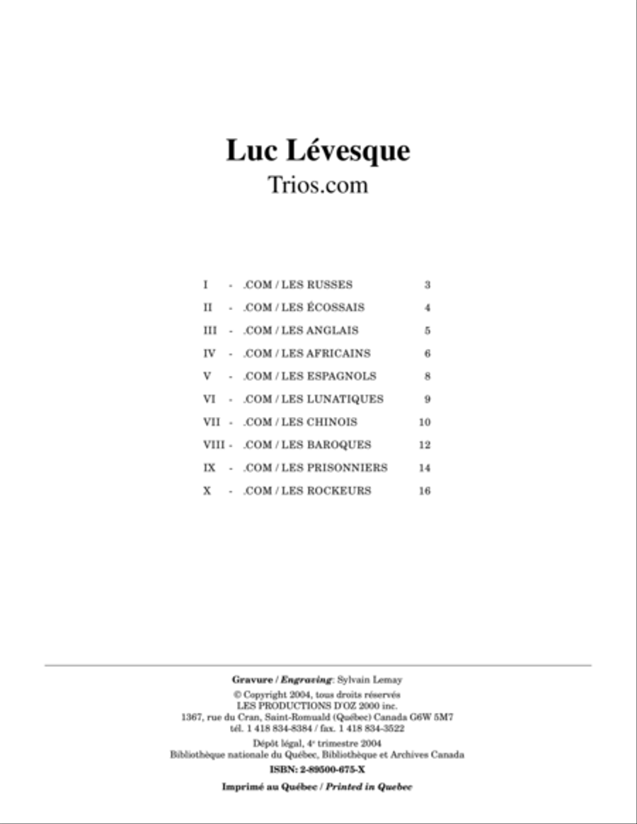 Trios.com Guitar Ensemble scores gallery preview page 1