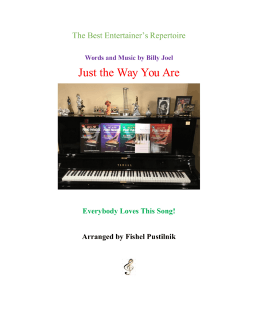 Just The Way You Are Voice scores gallery preview page 1
