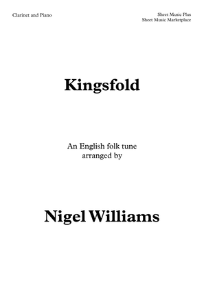 Kingsfold, an English folk tune for Clarinet and Piano