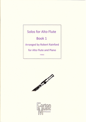 Book cover for Solos for Alto Flute Book 1