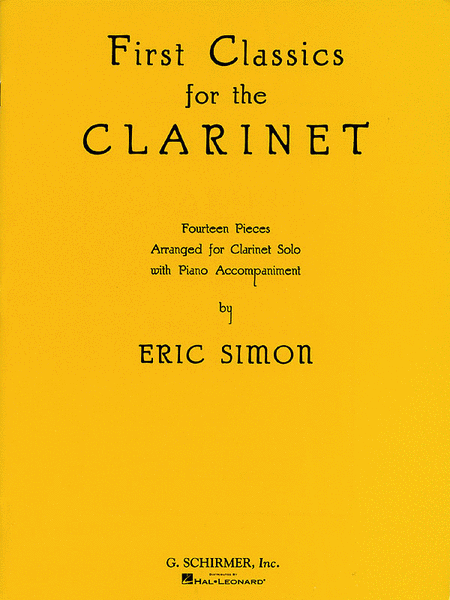 First Classics for the Clarinet