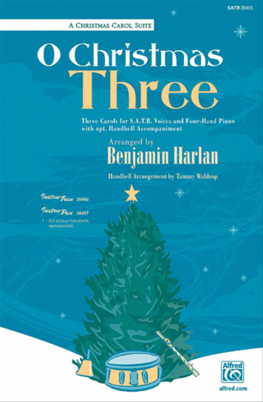 O Christmas Three 4-Part scores gallery preview page 1