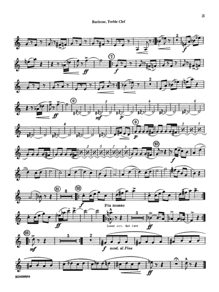 Symphonic Suite: Baritone T.C.