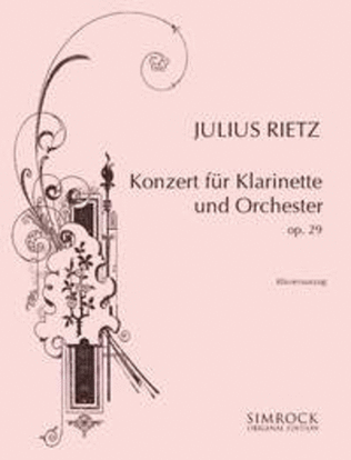 Book cover for Klarinettenkonzert g-moll, op. 29
