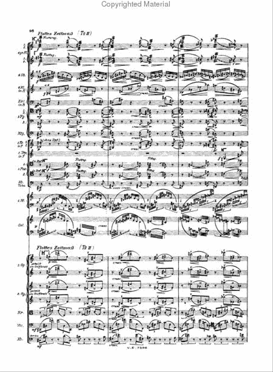 Three Pieces for Orchestra, Op. 6 Orchestra scores gallery preview page 4
