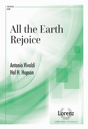 Book cover for All the Earth Rejoice