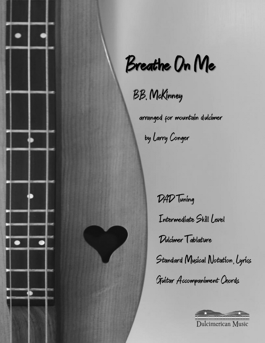 Breathe On Me Dulcimer scores gallery preview page 1