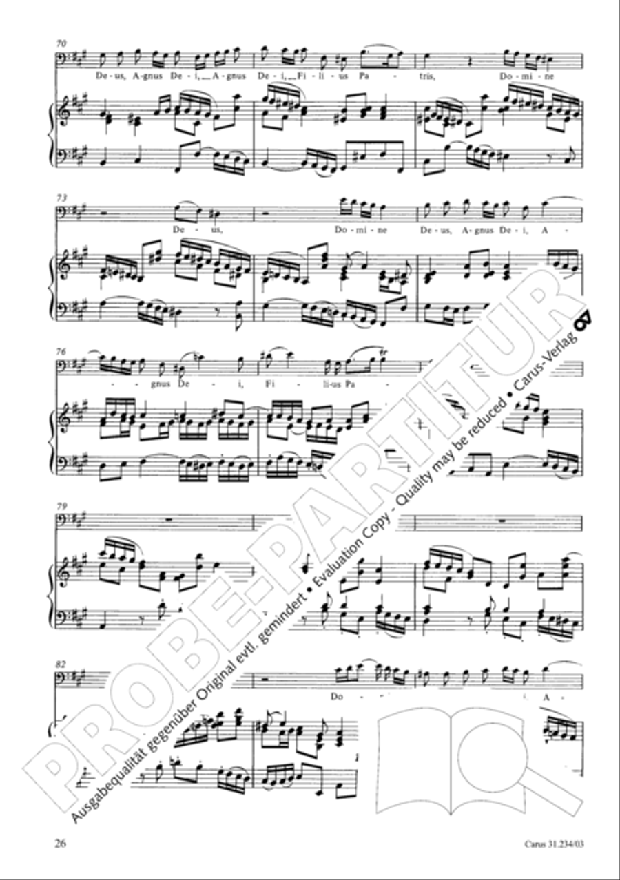 Mass in A major Mass in A major 4-Part scores gallery preview page 29