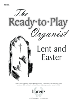 Book cover for Ready-to-Play Organist: Lent and Easter