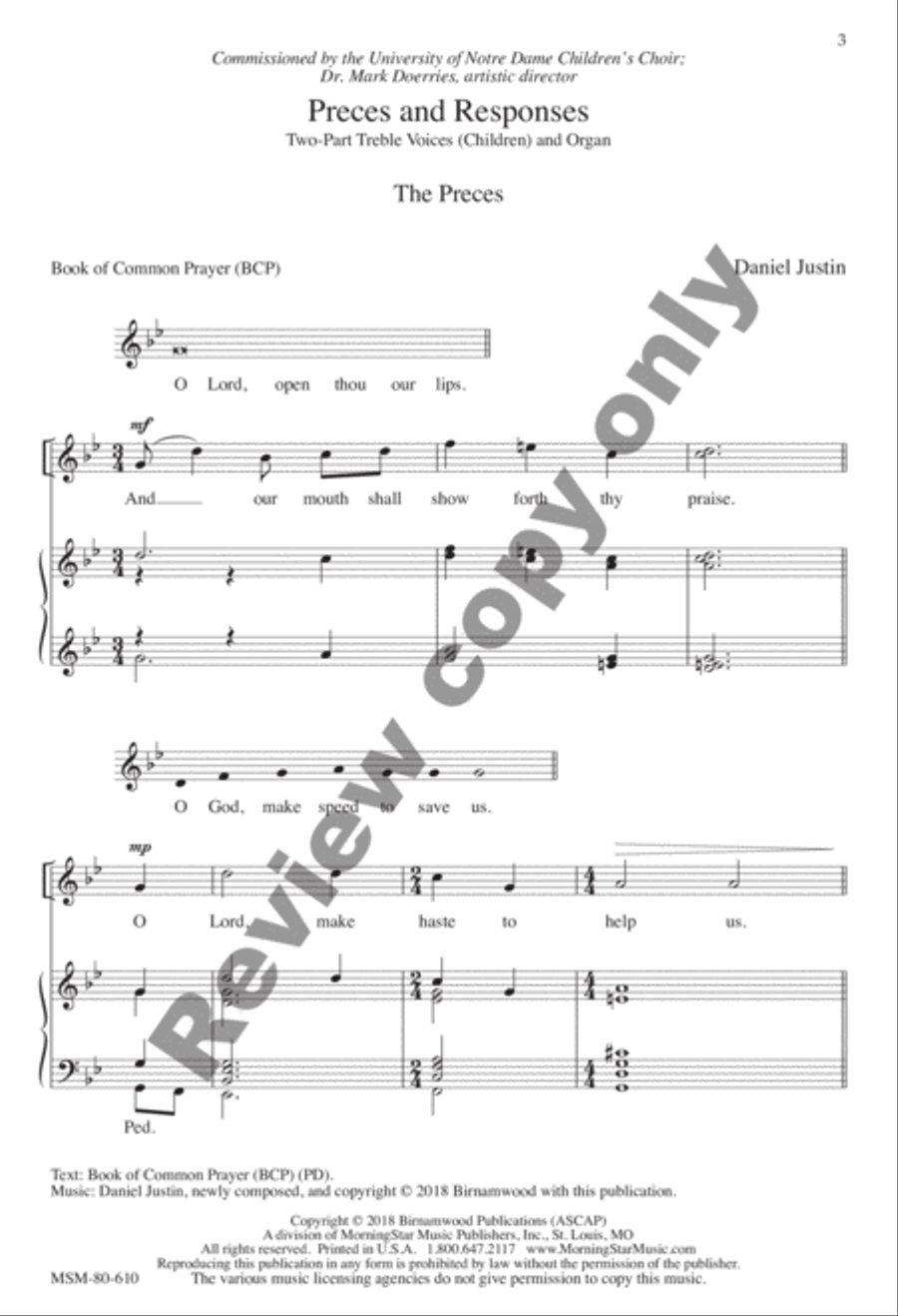 Evensong Unison Choir scores gallery preview page 36