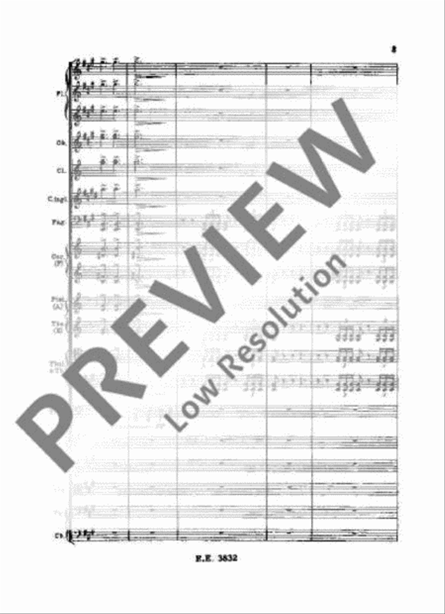 Capriccio Italien Orchestra scores gallery preview page 12