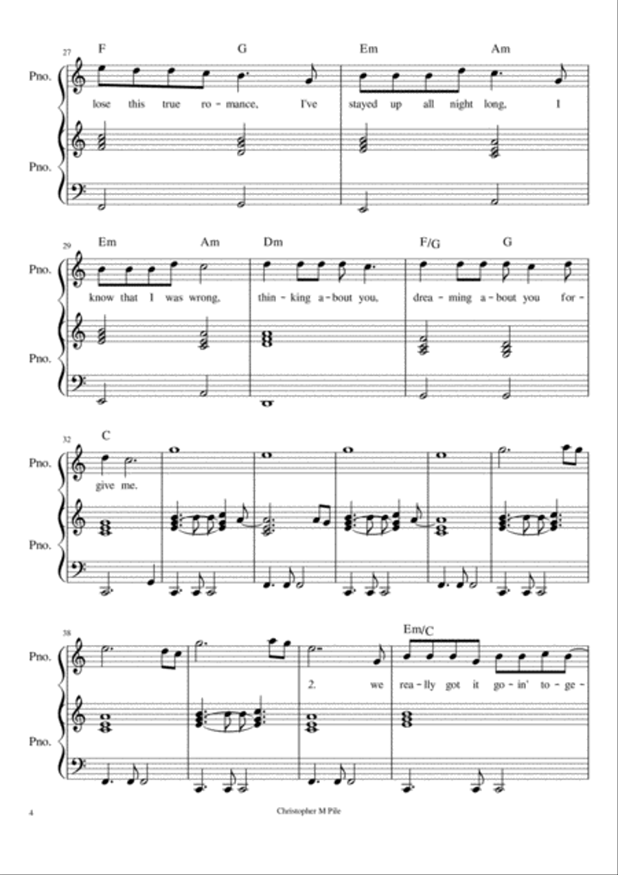 Forgive Me Voice scores gallery preview page 4