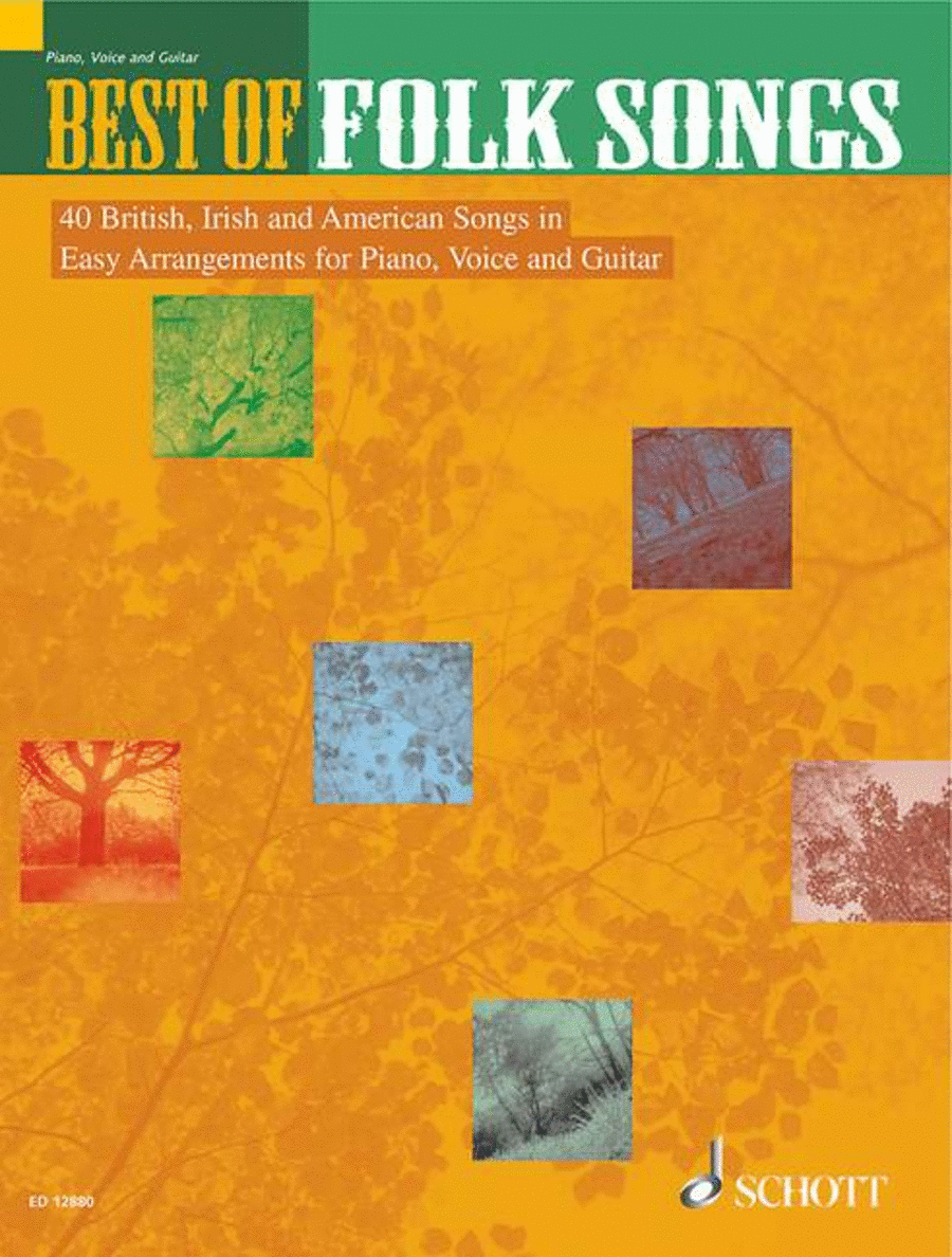 Best of Folk Songs Voice scores gallery preview page 1