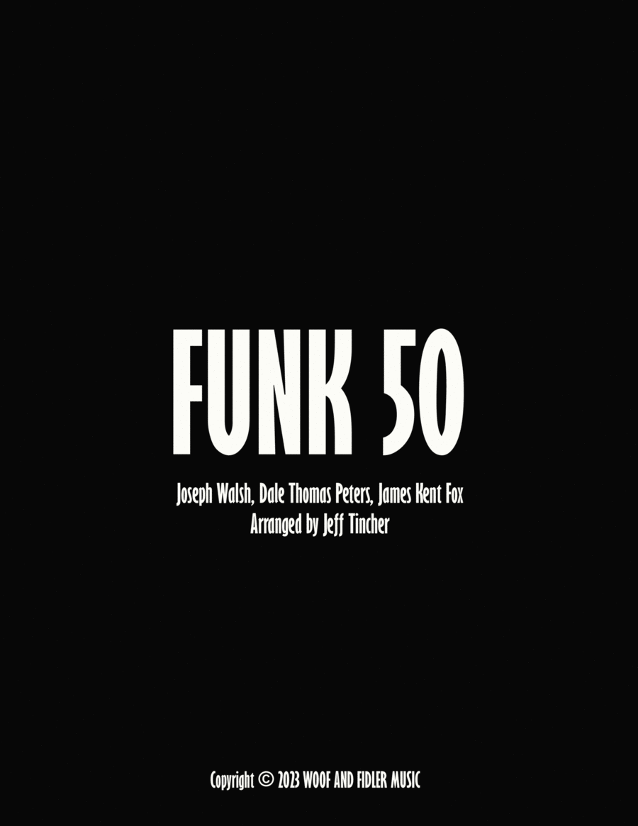 Funk 50 Funk 50 Piano, Vocal, Guitar scores gallery preview page 1