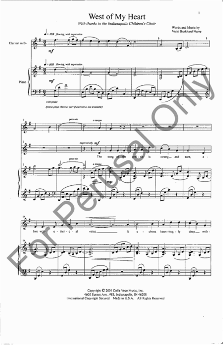 West Of My Heart West Of My Heart SA scores gallery preview page 2