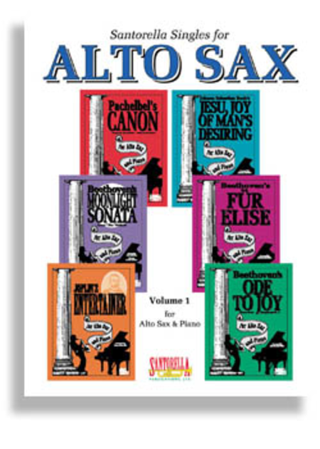 Santorella Singles for Alto Sax and Piano Vol. 1