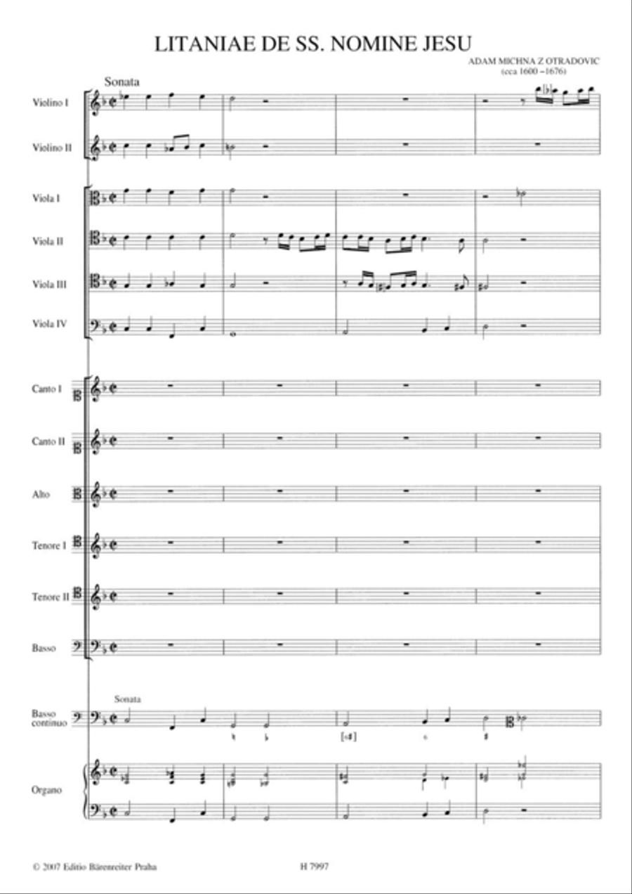 Sacra et litaniae - pars VII, VIII, IX Mixed Choir scores gallery preview page 2