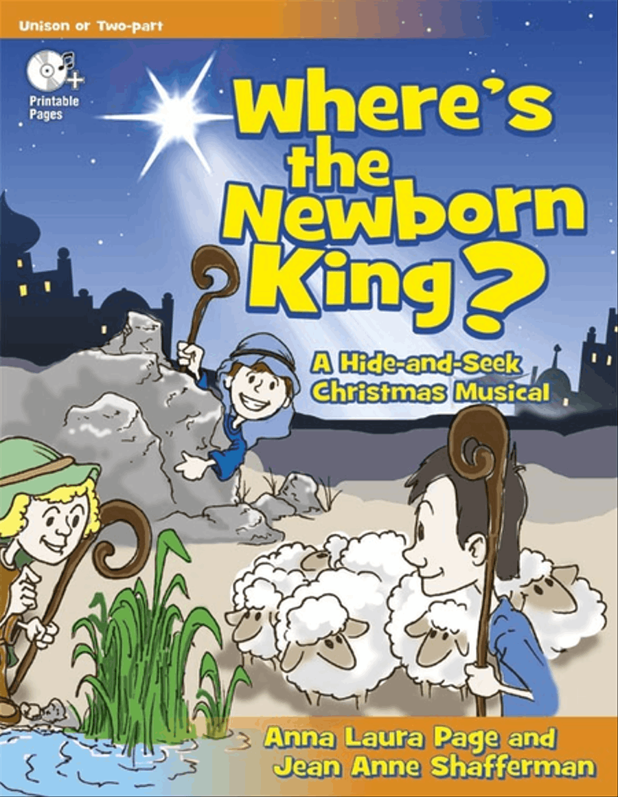 Where's the Newborn King? Unison Choir scores gallery preview page 1