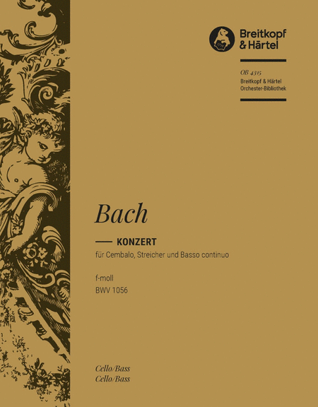 Cembalokonzert f-moll BWV 1056