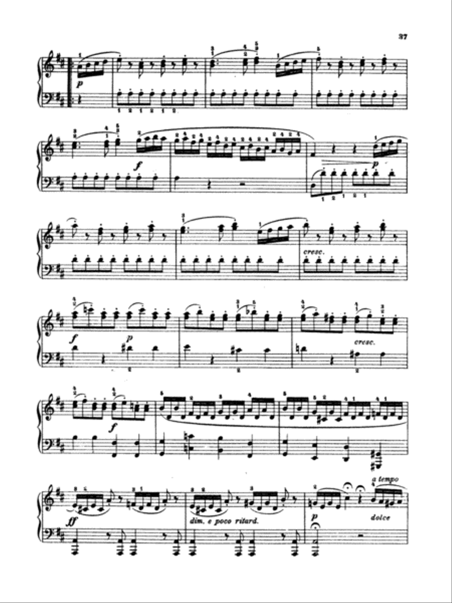 Clementi: Twelve Sonatinas Piano Solo scores gallery preview page 3