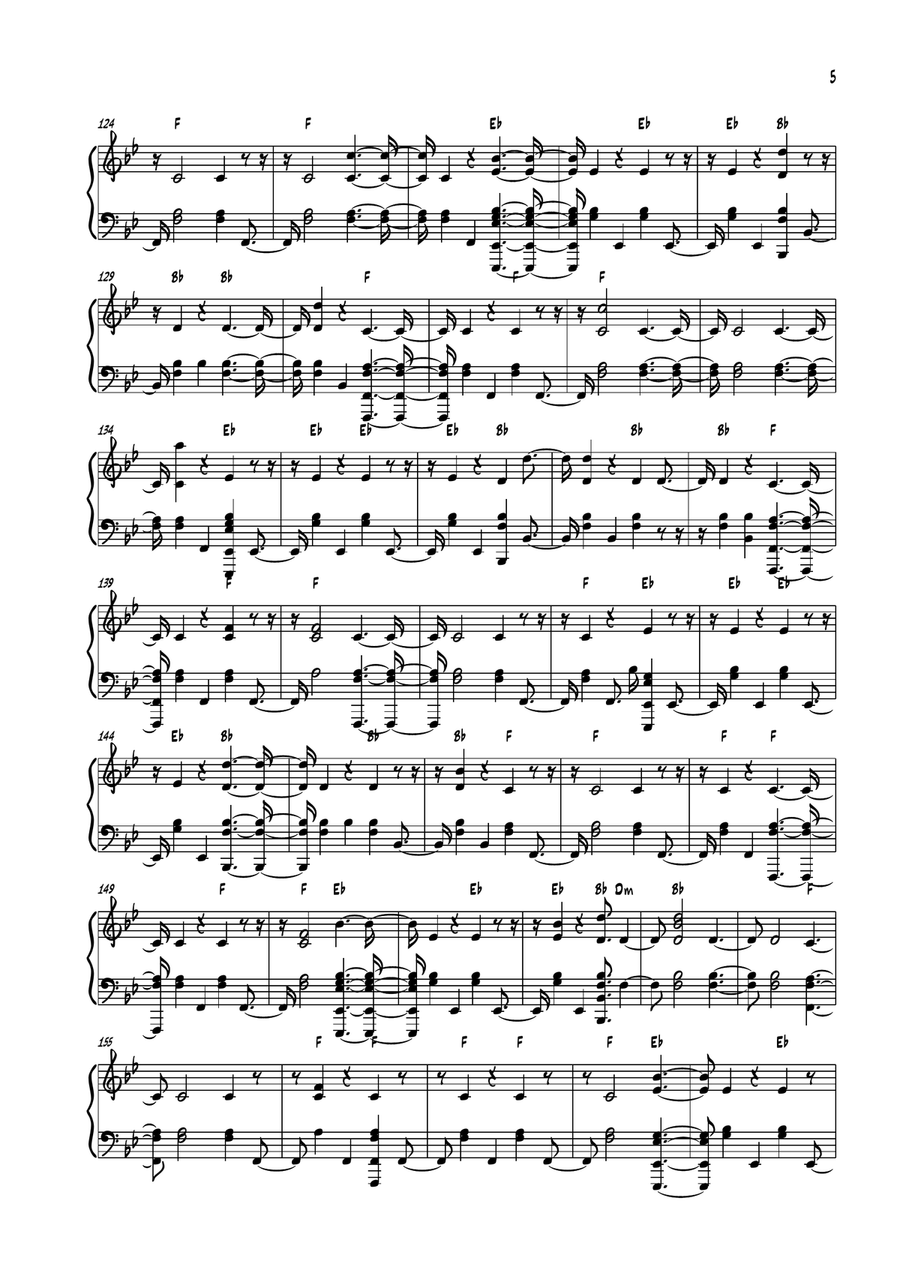 Hey Jude Hey Jude Easy Piano scores gallery preview page 5