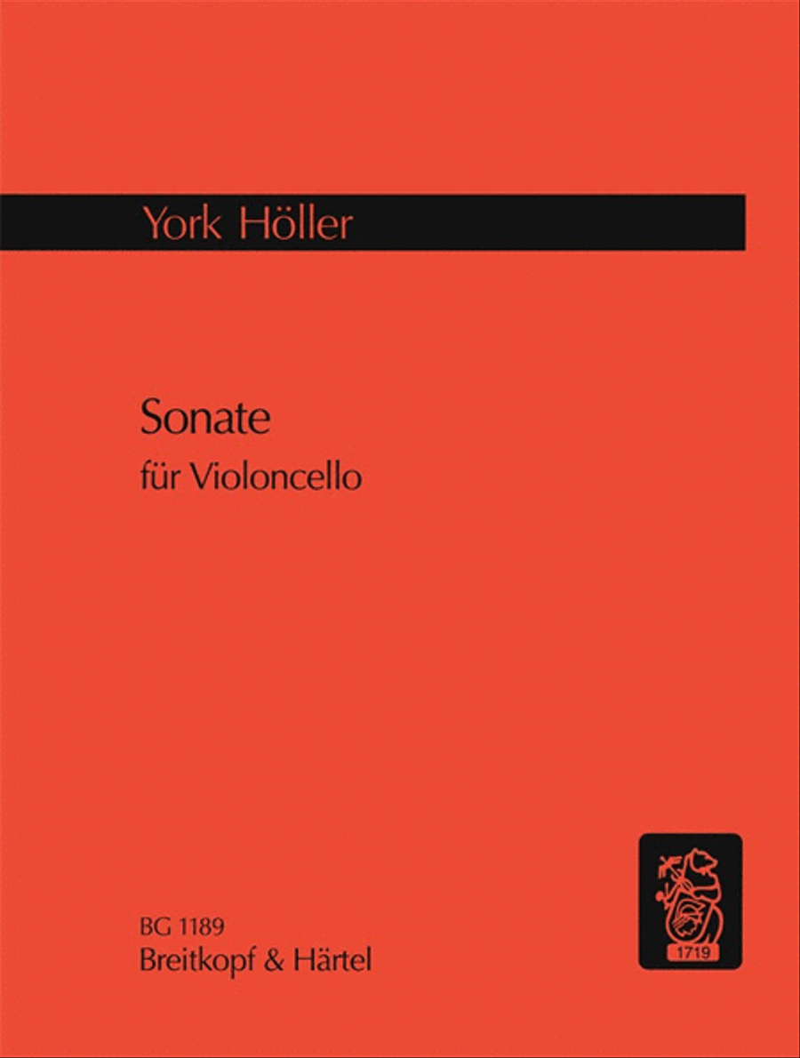 Sonata Cello Solo scores gallery preview page 1