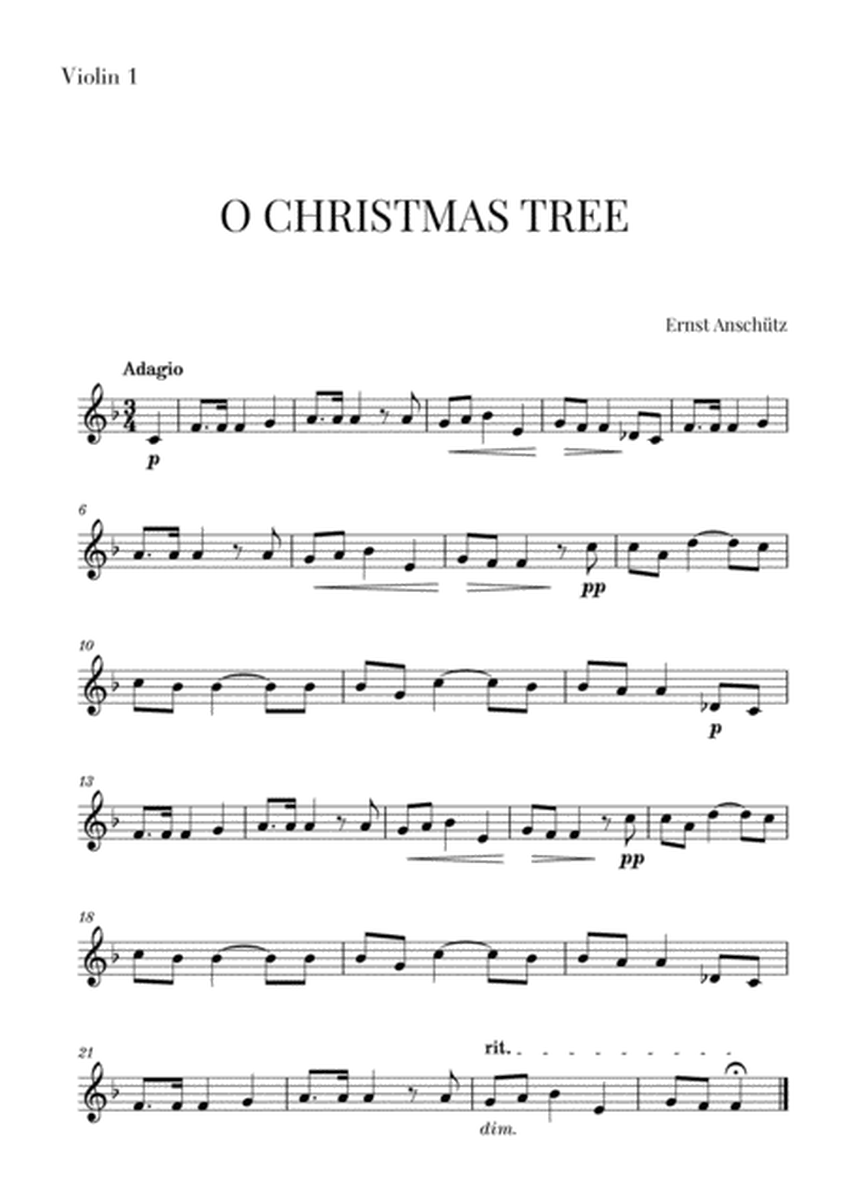 O Christmas Tree for String Quartet image number null