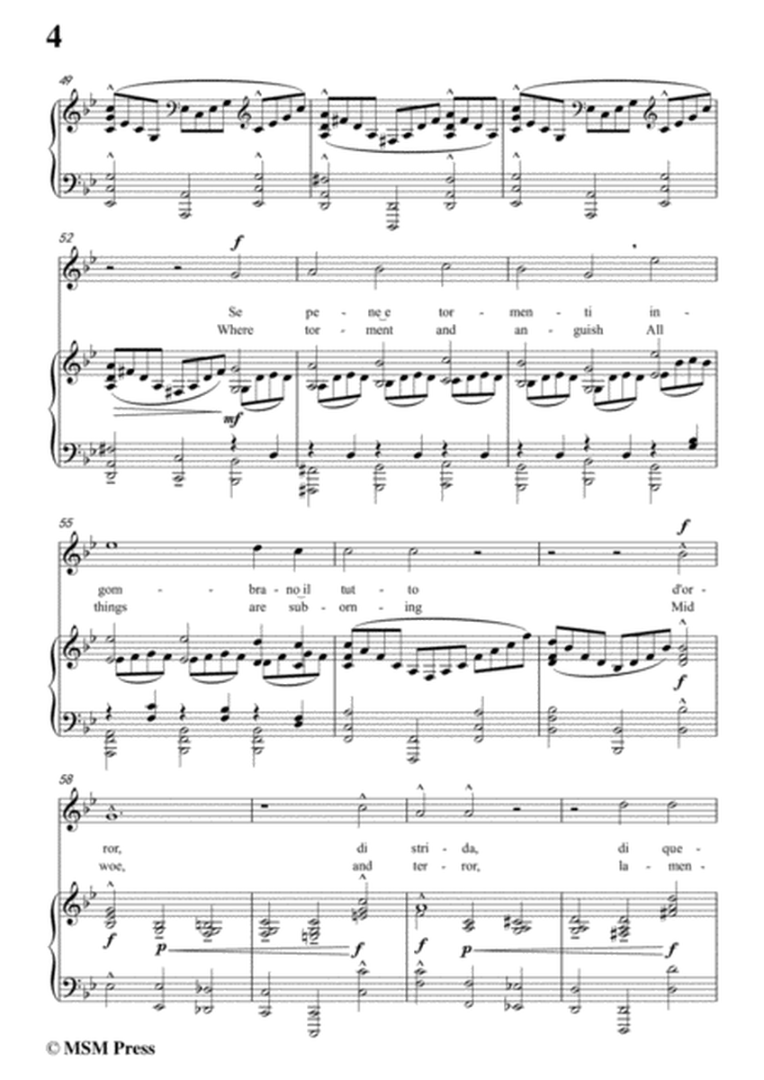 Cesti-E dove t'aggiri,from 'Il Pomo d'oro',in g minor,for Voice and Piano image number null