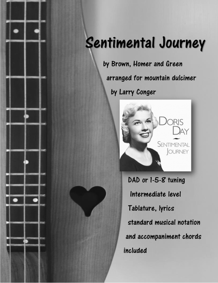 Sentimental Journey Dulcimer - Digital Sheet Music