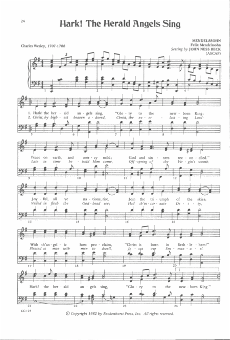 Small Choir Collection - Christmas Carols and Codas 4-Part scores gallery preview page 12