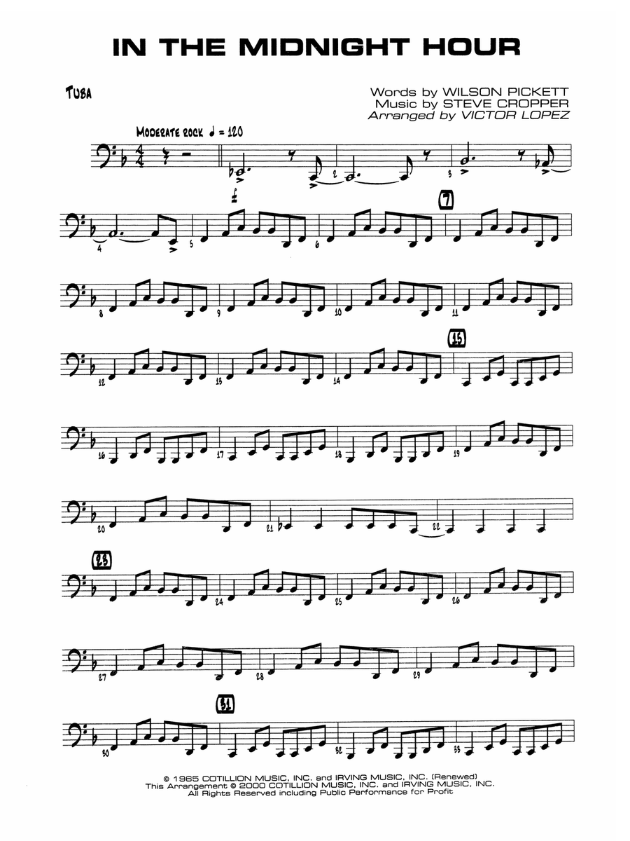 In the Midnight Hour: Tuba