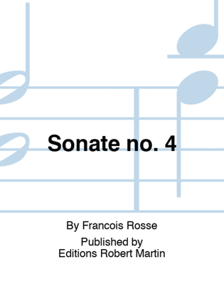 Sonate no. 4