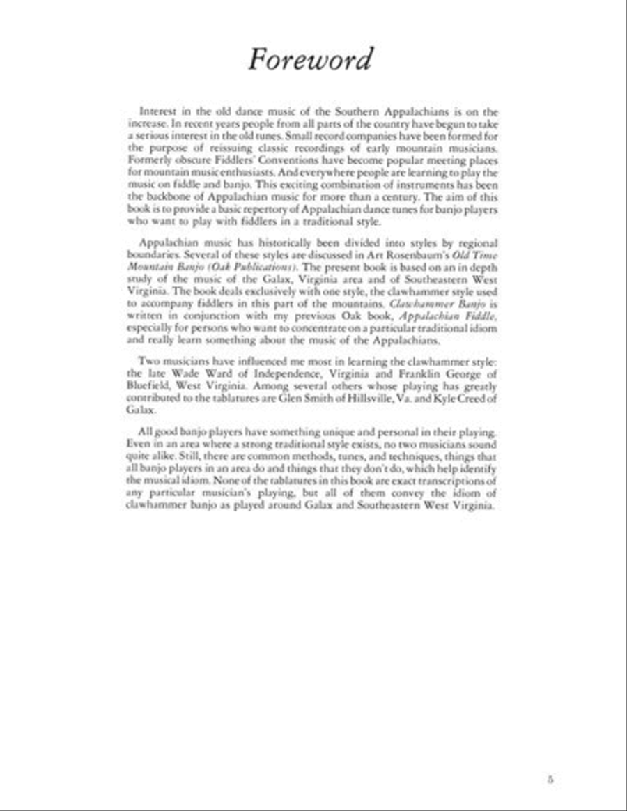 Clawhammer Banjo Clawhammer Banjo Acoustic Guitar scores gallery preview page 5