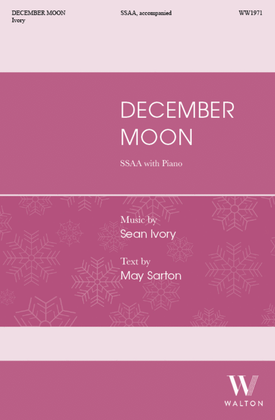 Book cover for December Moon (SSAA)