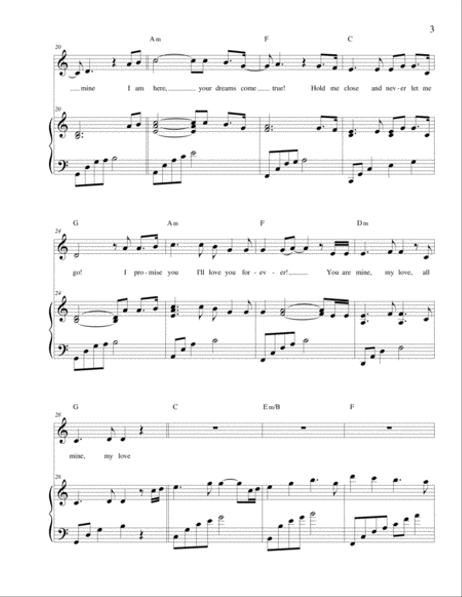 In The Arms Of An Angel Voice scores gallery preview page 3