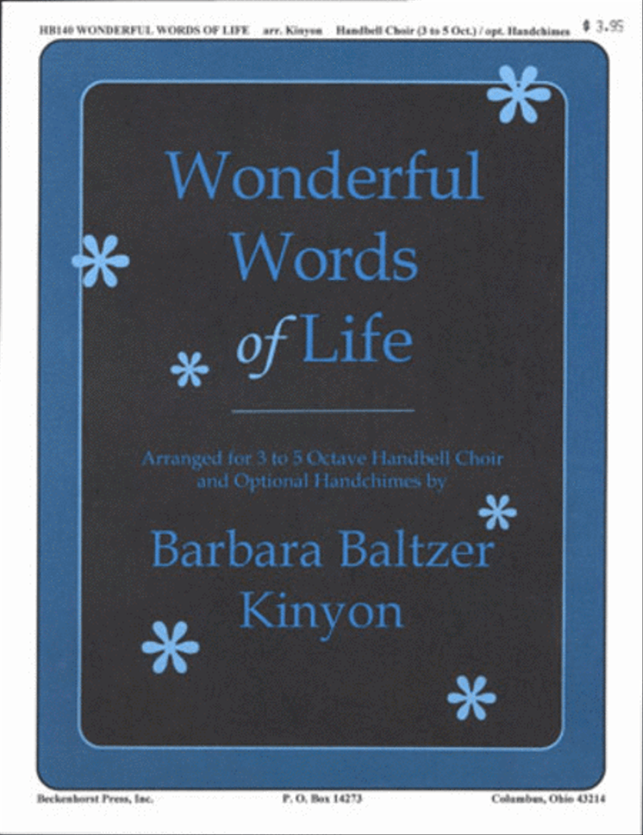 Wonderful Words of Life - Kinyon 5-Octaves scores gallery preview page 1