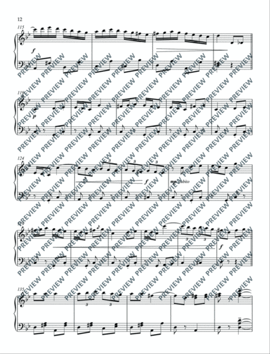 Klezmer Piano Collection Piano Solo scores gallery preview page 13