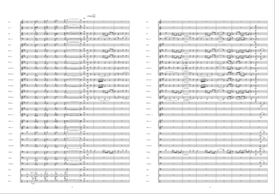 Viva Verdi Fanfare Band scores gallery preview page 3